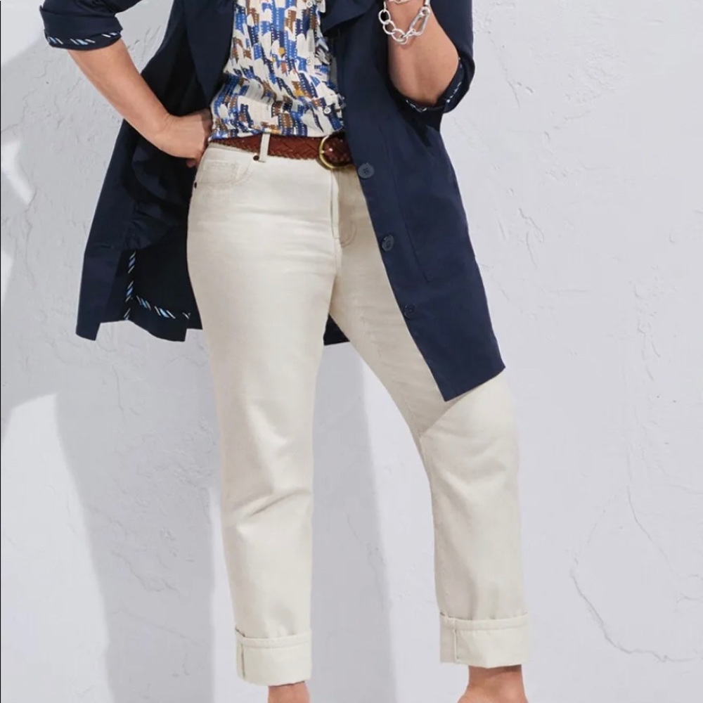 NWT Cabi 100% Boyfriend.